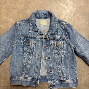 Polo Denim Blue Kids Jacket Size 5